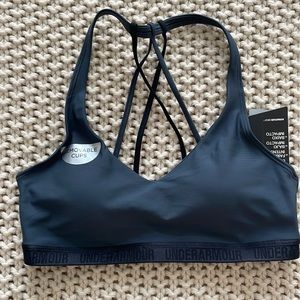 Low impact under armor bra
